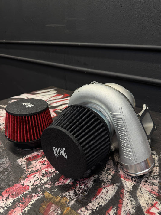 Kies-Motorsports Rvng RaceWorks Rvng “Stubby” CFRAME/HUNTSMEN Turbo Air Filter