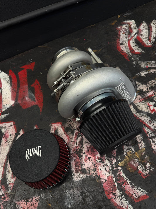 Kies-Motorsports Rvng RaceWorks Rvng “Stubby” CFRAME/HUNTSMEN Turbo Air Filter