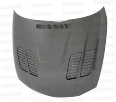 Kies-Motorsports Seibon Seibon 08-11 BMW 1 Series (E81/E82) 2DR/HB GTR-Style Carbon Fiber Hood