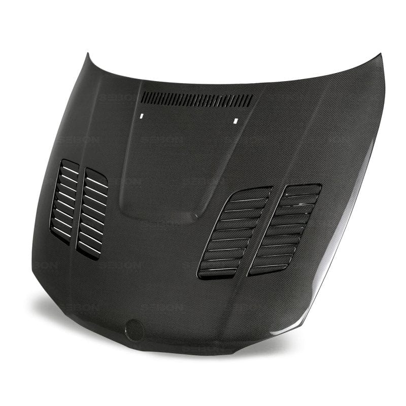 Kies-Motorsports Seibon Seibon 08-11 BMW 1 Series (E81/E82) 2DR/HB GTR-Style Carbon Fiber Hood