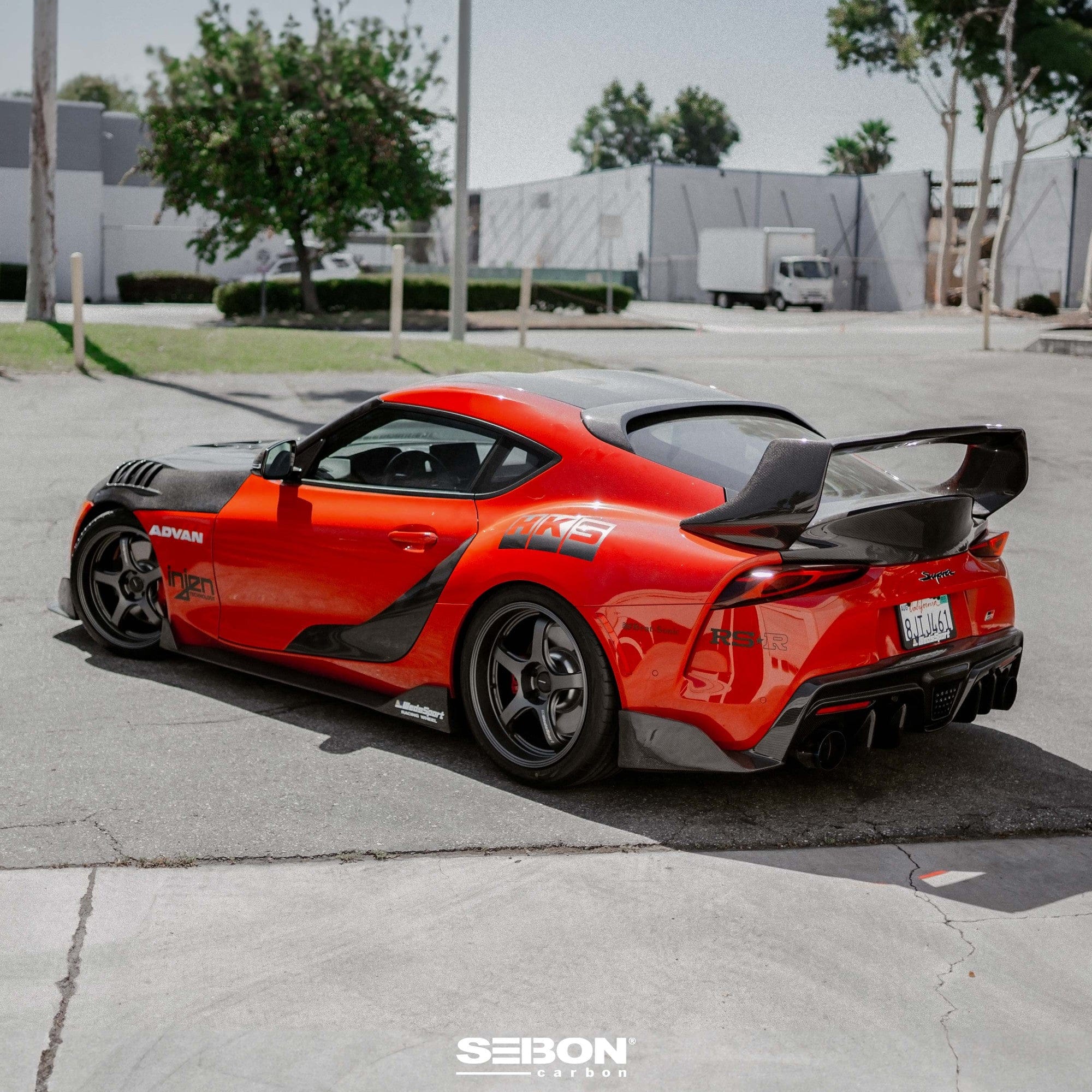 Kies-Motorsports Seibon Seibon 2020+ Toyota GR Supra Carbon Fiber Rear Roof Spoiler