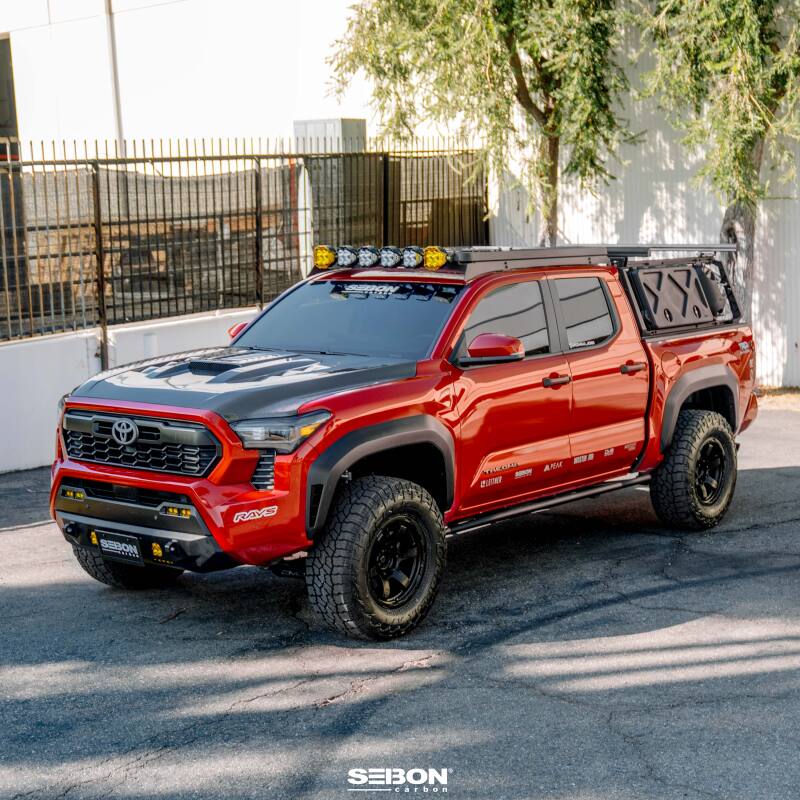 Kies-Motorsports Seibon Seibon 2024 Toyota Tacoma TS-Style Carbon Fiber Hood