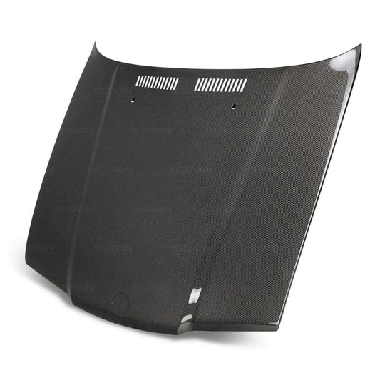 Kies-Motorsports Seibon Seibon 92-98 BMW 3 Series 2dr (E36) (Exc 318) OEM Carbon Fiber Hood