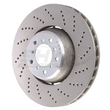Kies-Motorsports SHW Performance SHW 06-10 BMW M5 5.0L Right Front Cross-Drilled Lightweight Brake Rotor (34112282806)