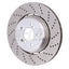 Kies-Motorsports SHW Performance SHW 06-10 BMW M5 5.0L Right Rear Cross-Drilled Lightweight Brake Rotor (34212282808)