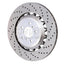 Kies-Motorsports SHW Performance SHW 11-16 BMW M5 4.4L Right Rear Cross-Drilled Lightweight Brake Rotor (34212284104)