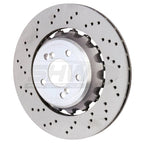 Kies-Motorsports SHW Performance SHW 15-18 BMW M3 3.0L Left Rear Cross-Drilled Lightweight Brake Rotor (34212284811)