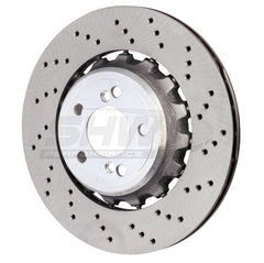Kies-Motorsports SHW Performance SHW 15-18 BMW M3 3.0L Right Rear Cross-Drilled Lightweight Brake Rotor (34212284812)