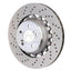 Kies-Motorsports SHW Performance SHW 15-18 BMW X5 M 4.4L Left Rear Cross-Drilled Lightweight Brake Rotor (34212284903)