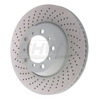 Kies-Motorsports SHW Performance SHW 17-21 Porsche 911 Carrera 3.0L w/o Ceramic Brakes Left Rear Drilled MB Brake Rotor (9P1615601)