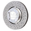 Kies-Motorsports SHW Performance SHW 18-19 Porsche 911 Carrera 4 GTS w/o Ceramic Brake Left Frt Drill-Dimp LW Brake Rotor (9P1615301)