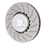 Kies-Motorsports SHW Performance SHW 18-21 BMW M5 4.4L Right Front Cross-Drilled Lightweight Brake Rotor (34117991102)