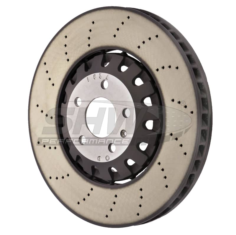 Kies-Motorsports SHW Performance SHW 18-22 Audi RS5 2.9L Front Smooth Lightweight Brake Rotor (4M0615301AM)