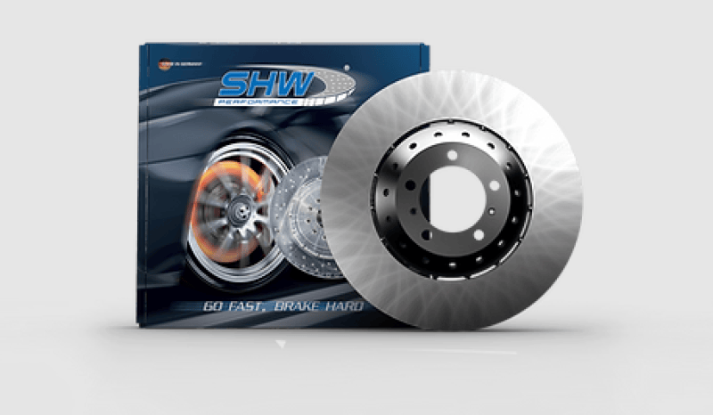 Kies-Motorsports SHW Performance SHW 18-22 Audi RS5 2.9L Front Smooth Lightweight Brake Rotor (4M0615301AM)