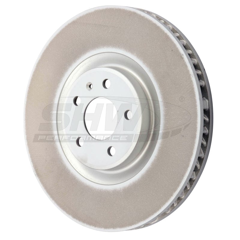 Kies-Motorsports SHW Performance SHW 19-21 Porsche Macan S 3.0L Left Front Smooth Monobloc Brake Rotor (95B615301AA)