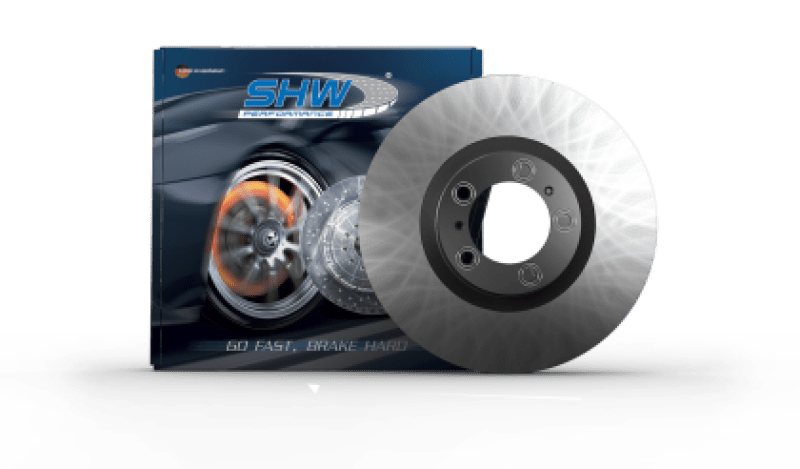 Kies-Motorsports SHW Performance SHW 19-22 Porsche Macan 2.0L V6 Front Right Smooth Monobloc Brake Rotor (95B615302AB)