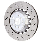 Kies-Motorsports SHW Performance SHW 20-21 BMW X3 M 3.0L Right Rear Cross-Drilled Lightweight Brake Rotor (34118054828)