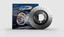 Kies-Motorsports SHW Performance SHW 20-21 Porsche Carrera 4S 3.0L Right Rear Cross-Drilled Monobloc Brake Rotor (992615602A)