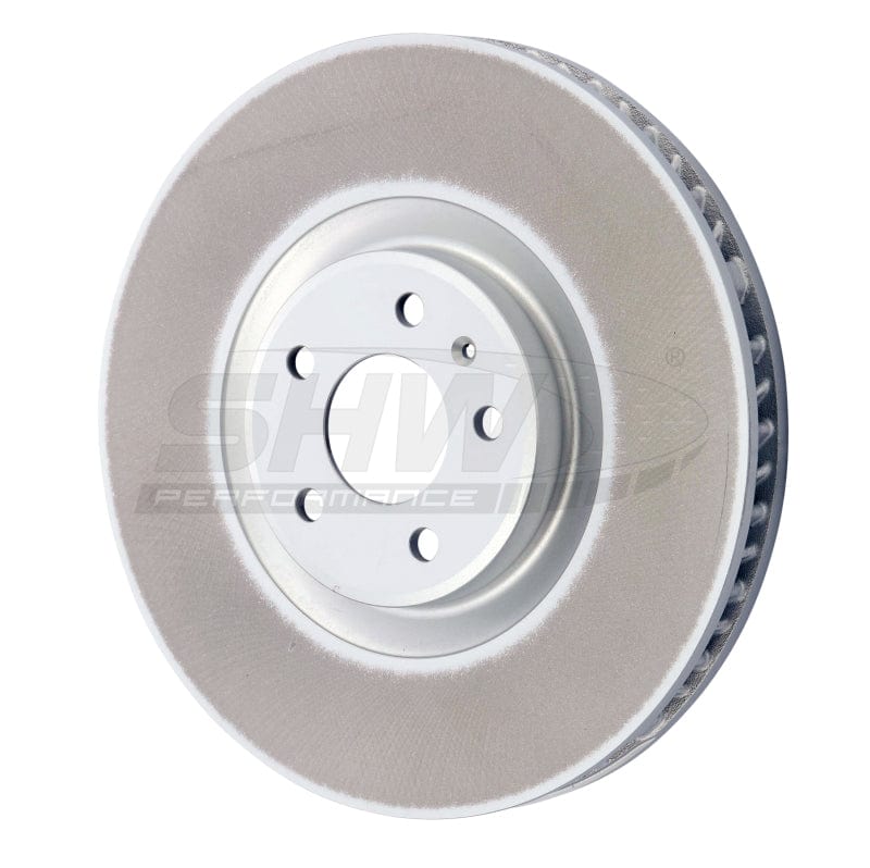 Kies-Motorsports SHW Performance SHW 20-21 Porsche Macan GTS 2.9L Right Front Smooth Monobloc Brake Rotor (95B615302AA)