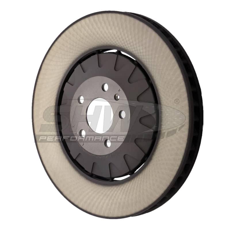 Kies-Motorsports SHW Performance SHW 20-22 Audi S6 Premium Plus Front Smooth Lightweight Brake Rotor (4M0615301BF)
