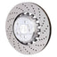 Kies-Motorsports SHW Performance SHW 2020 BMW X5 M 4.4L Right Rear Cross-Drilled Lightweight Brake Rotor (34208074286)