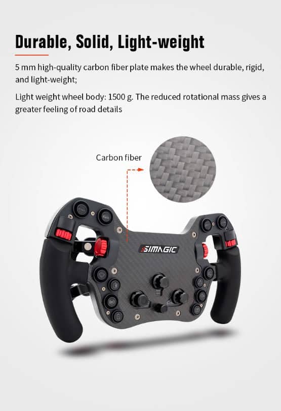 Kies-Motorsports SIM HQ SIMAGIC - FX-C Dual Clutch Formula Wheel