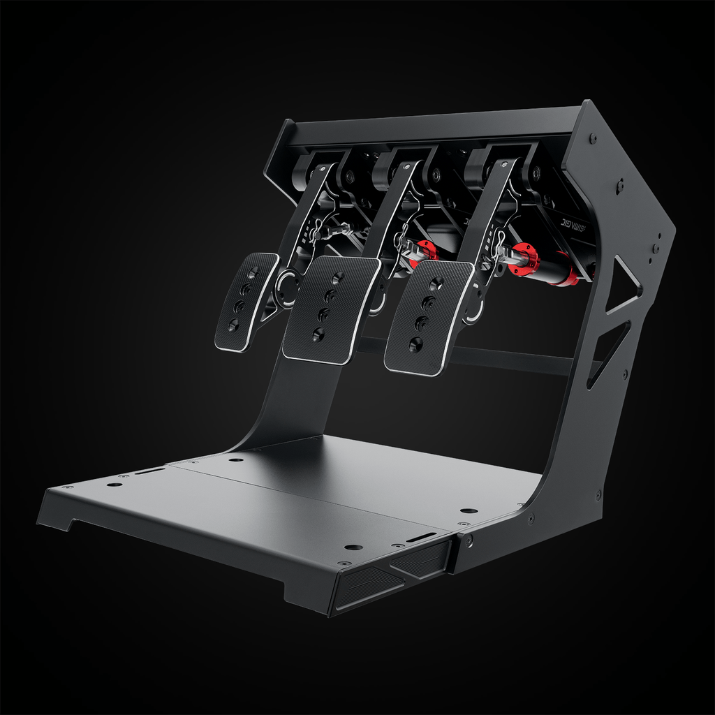 Kies-Motorsports SIM HQ SIMAGIC  P1000i Inverted Pedals (3 Pedal Brake, Throttle & Clutch: Non-Hydraulic Variant)