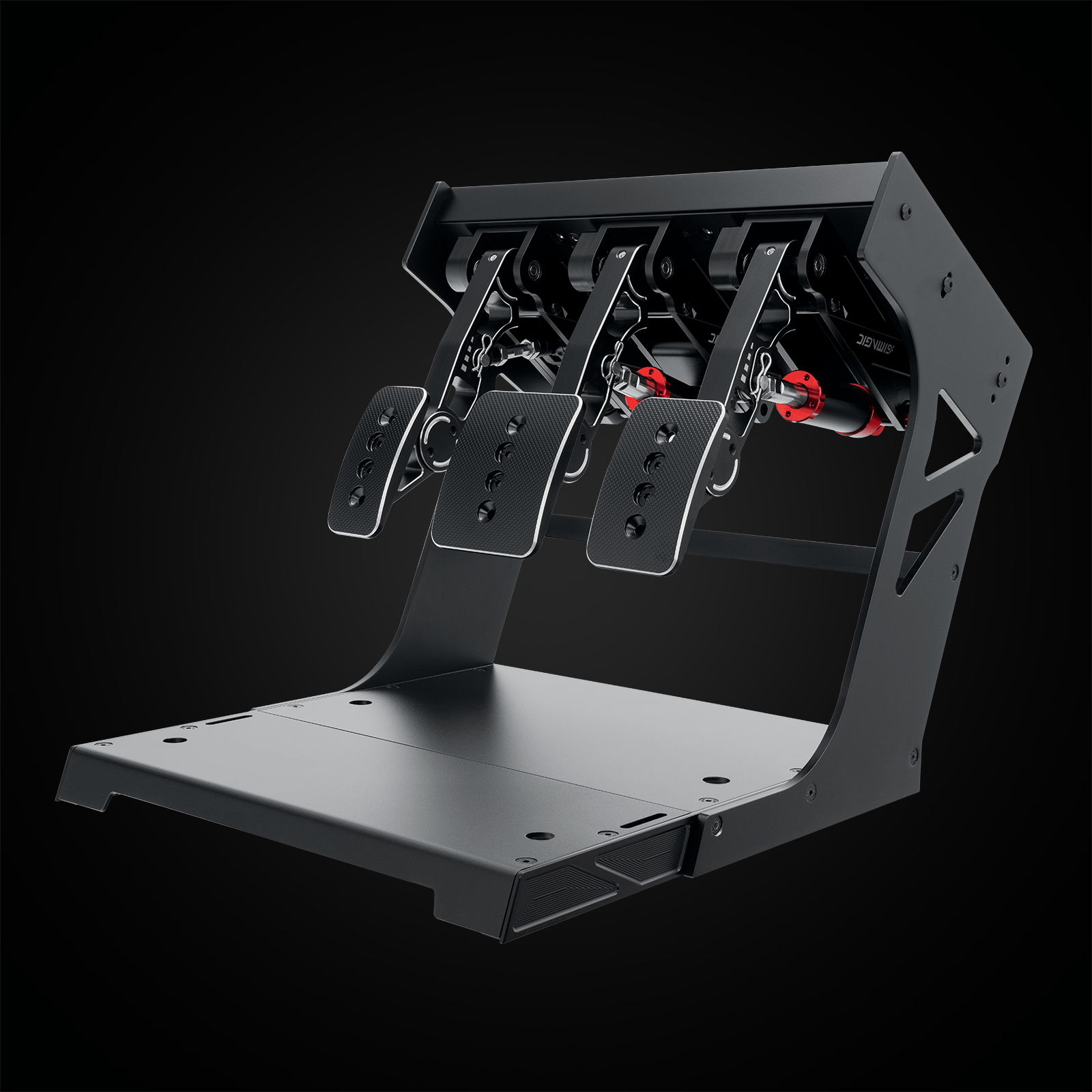 Kies-Motorsports SIM HQ SIMAGIC  P1000i Inverted Pedals (3 Pedal Brake, Throttle & Clutch: Non-Hydraulic Variant)