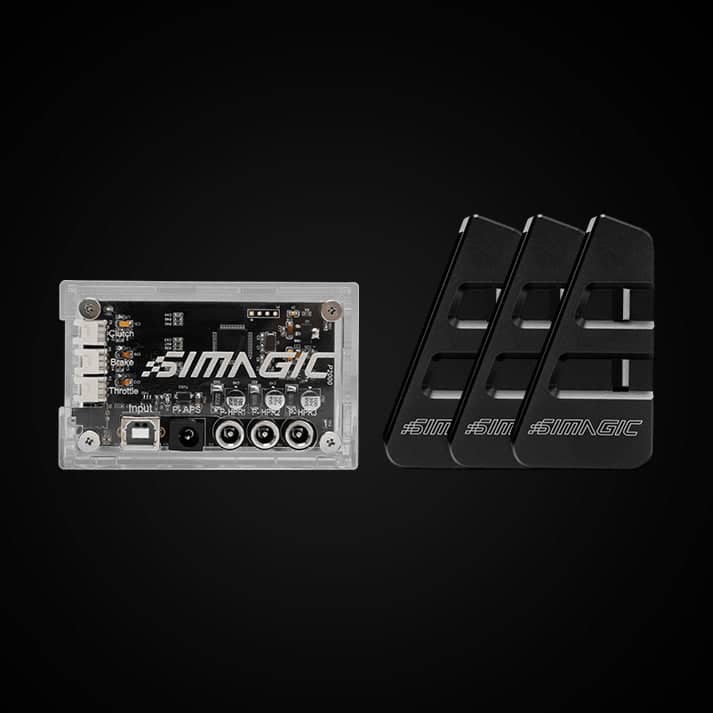 Kies-Motorsports SIM HQ SIMAGIC P2000-HCB Haptic Control Box + Bracket