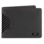 Kies-Motorsports Simply Carbon Fiber Alcantara & Carbon Fiber Bi-Fold Wallet