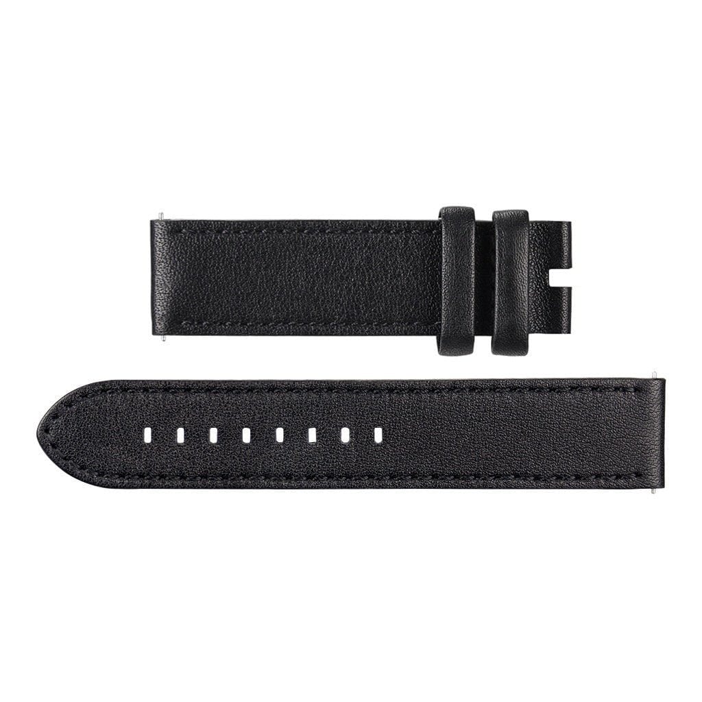 Kies-Motorsports Simply Carbon Fiber APOLLO Series Black Leather Strap
