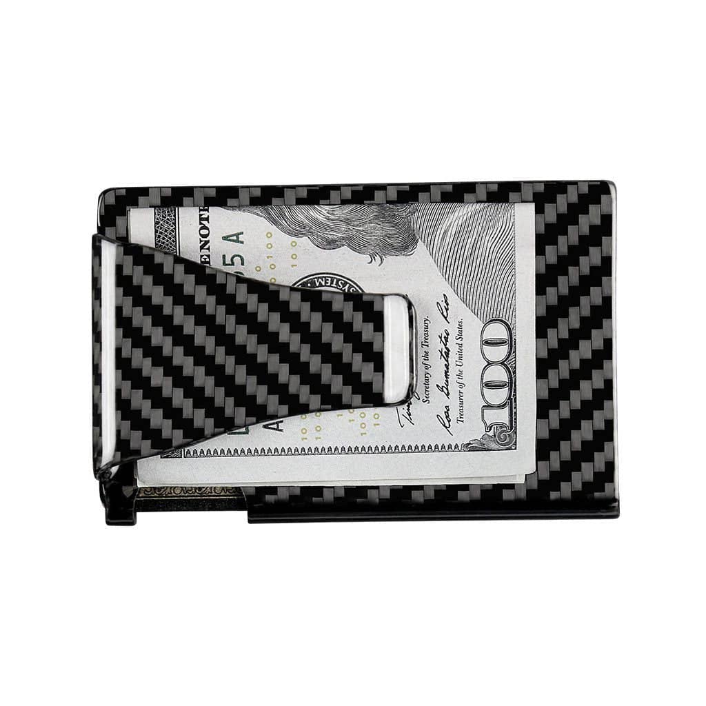 Kies-Motorsports Simply Carbon Fiber Carbon Fiber Cash & Card Slim Wallet