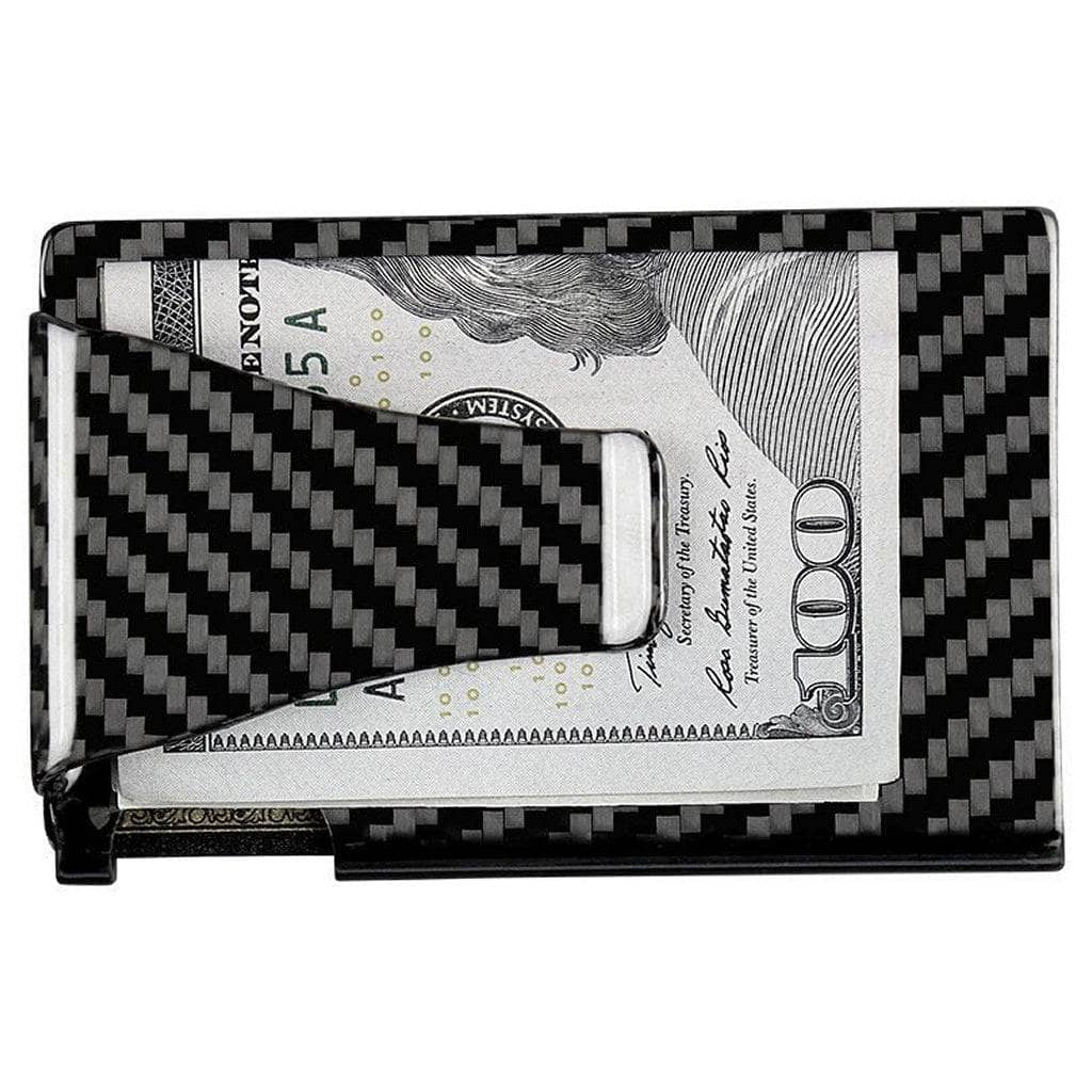 Kies-Motorsports Simply Carbon Fiber Carbon Fiber Cash & Card Slim Wallet