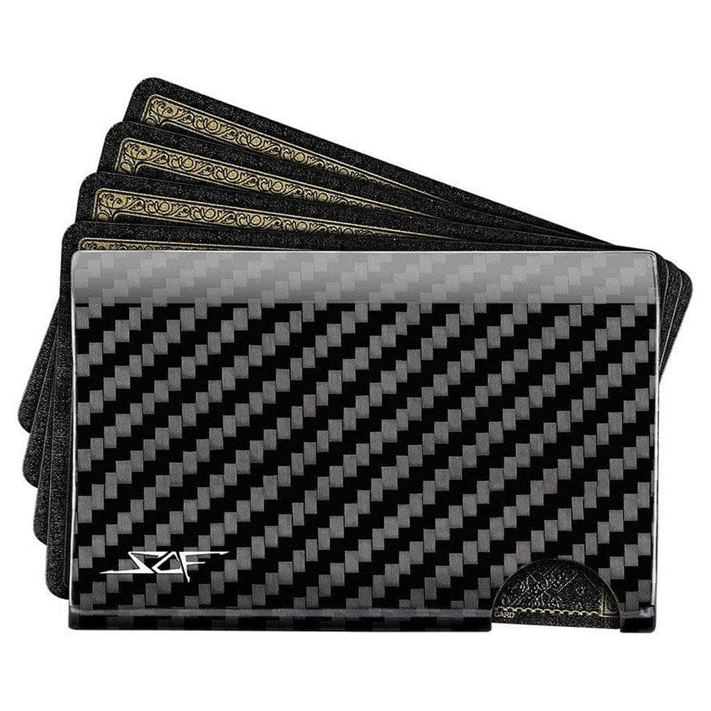 Kies-Motorsports Simply Carbon Fiber Carbon Fiber Cash & Card Slim Wallet