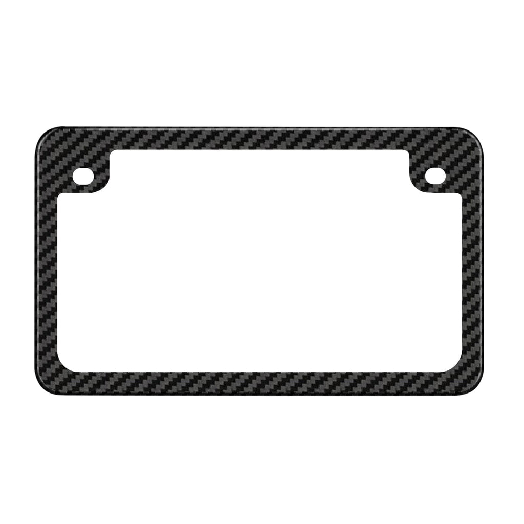 Kies-Motorsports Simply Carbon Fiber Carbon Fiber Motorcycle License Plate Frame