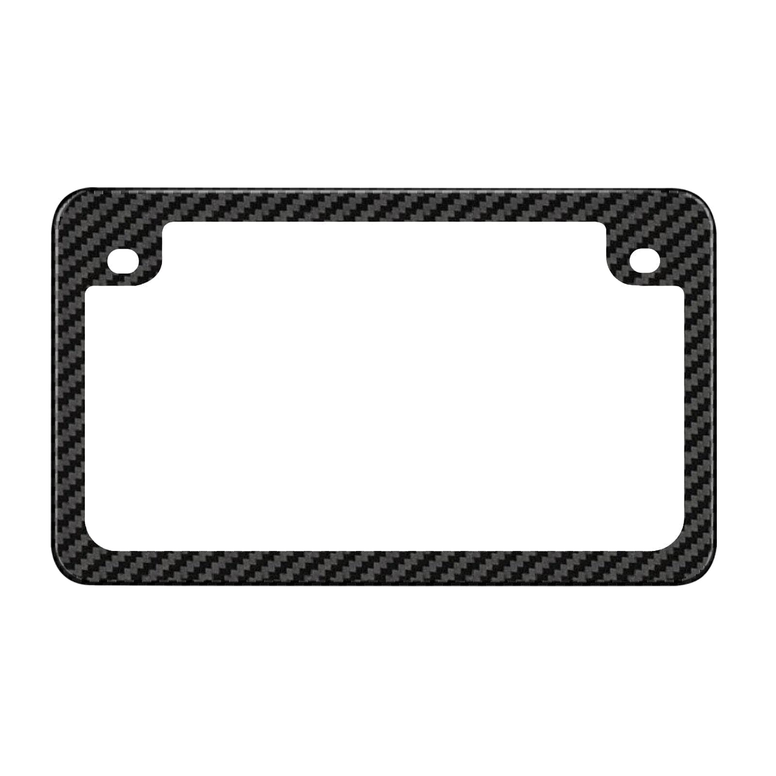 Kies-Motorsports Simply Carbon Fiber Carbon Fiber Motorcycle License Plate Frame