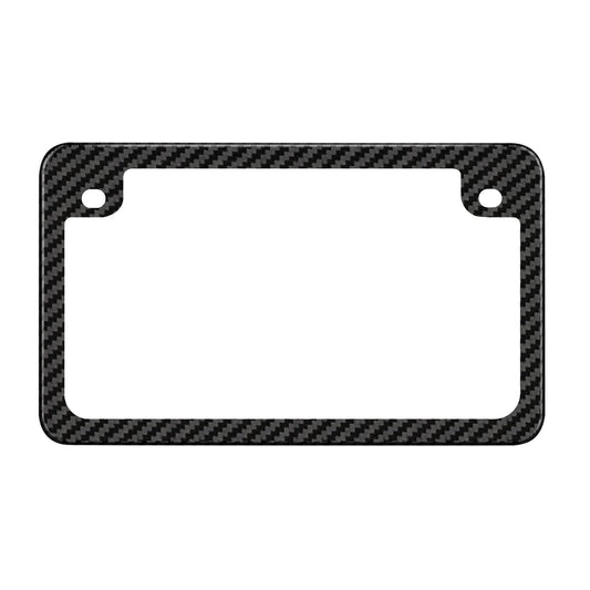 Kies-Motorsports Simply Carbon Fiber Carbon Fiber Motorcycle License Plate Frame