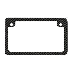 Kies-Motorsports Simply Carbon Fiber Carbon Fiber Motorcycle License Plate Frame