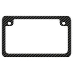 Kies-Motorsports Simply Carbon Fiber Carbon Fiber Motorcycle License Plate Frame