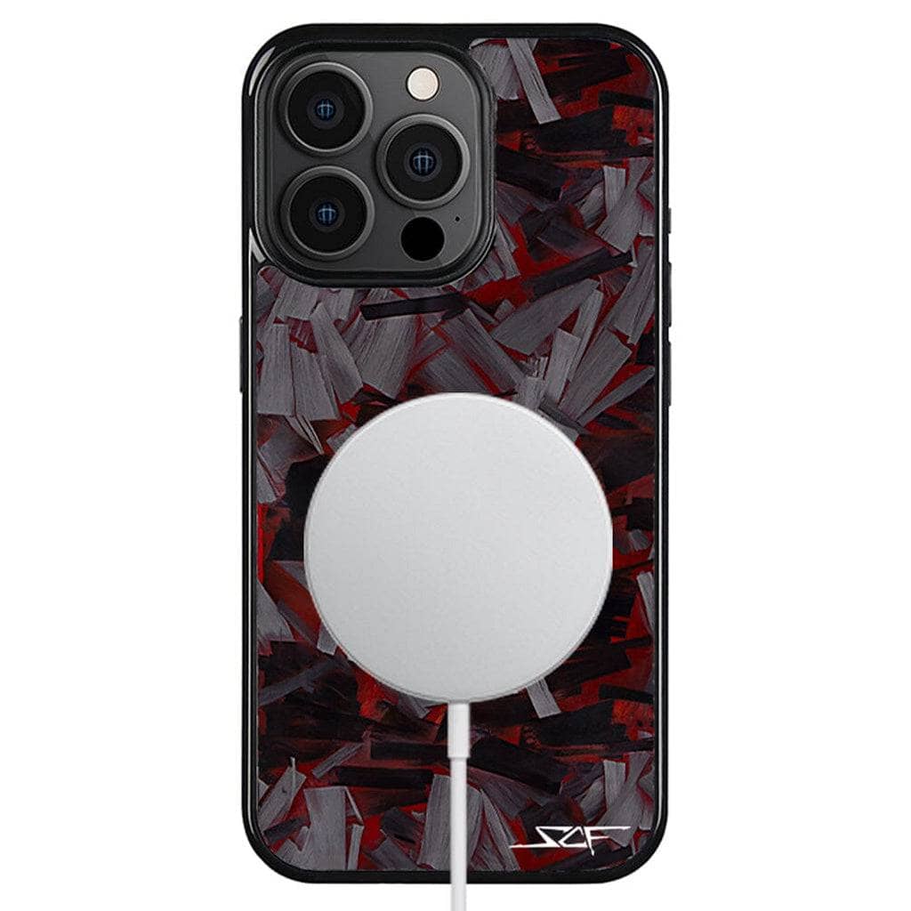Kies-Motorsports Simply Carbon Fiber Classic Lava Forged iPhone Case