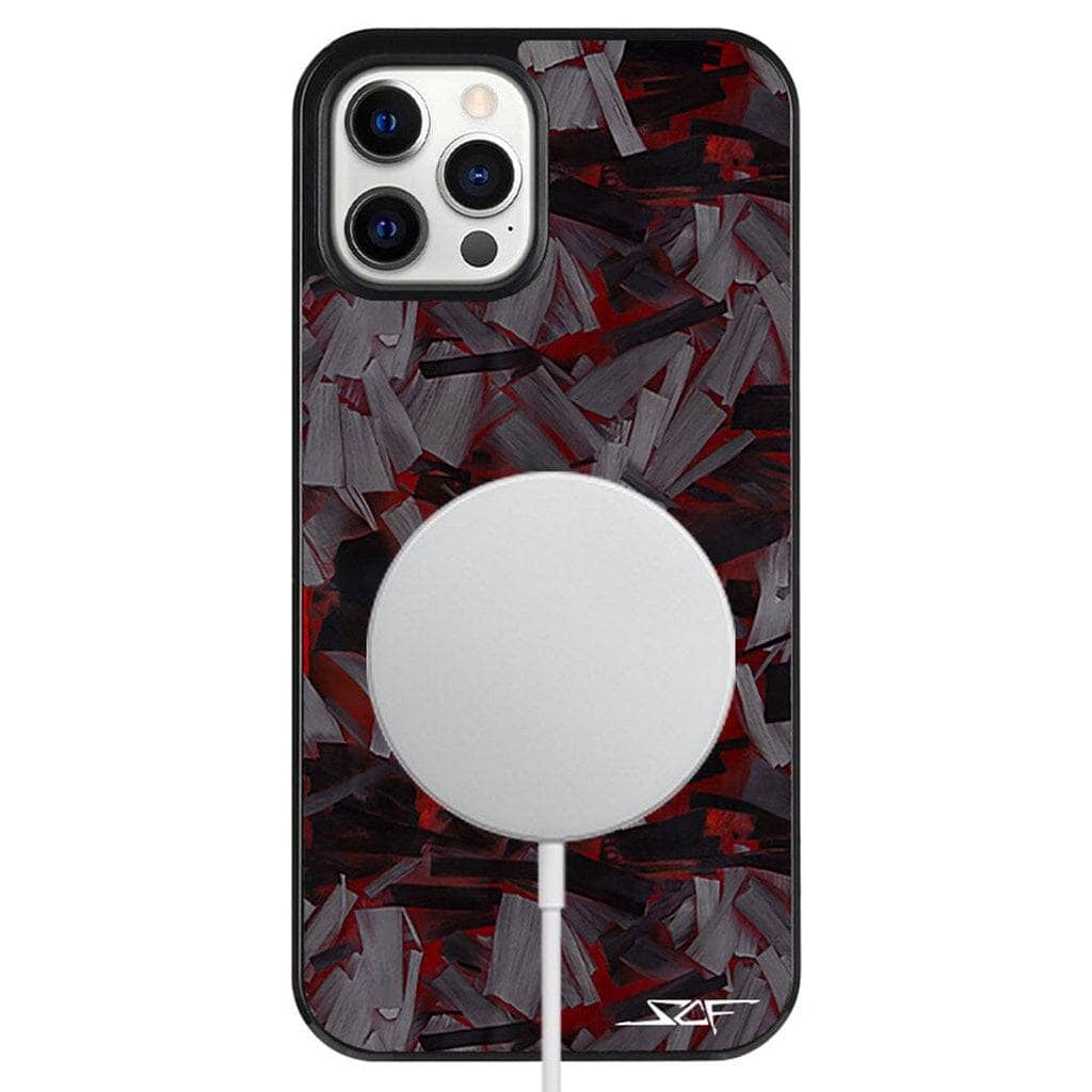 Kies-Motorsports Simply Carbon Fiber Classic Lava Forged iPhone Case