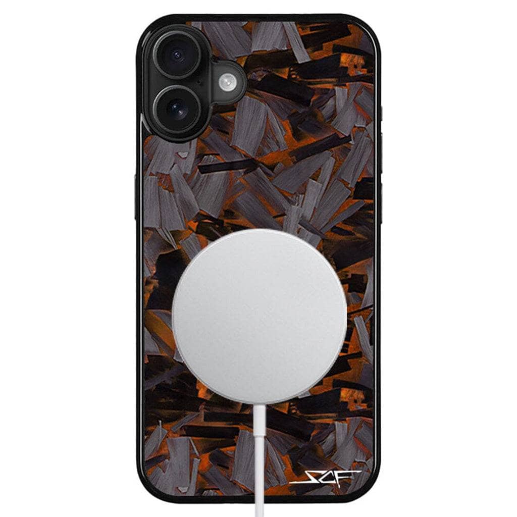 Kies-Motorsports Simply Carbon Fiber Classic Lava Forged iPhone Case