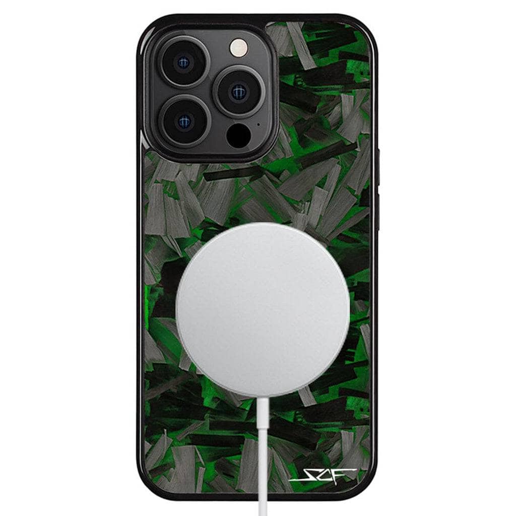 Kies-Motorsports Simply Carbon Fiber Classic Lava Forged iPhone Case