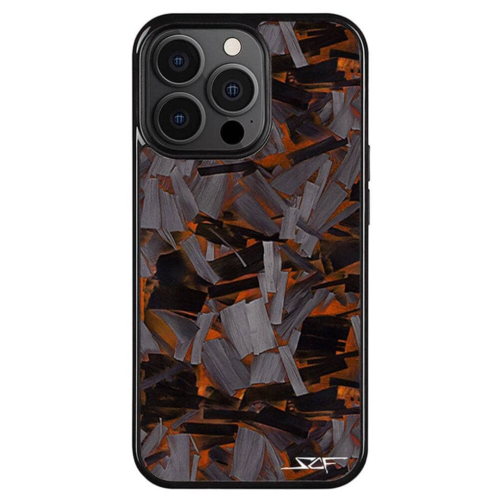 Kies-Motorsports Simply Carbon Fiber Classic Lava Forged iPhone Case
