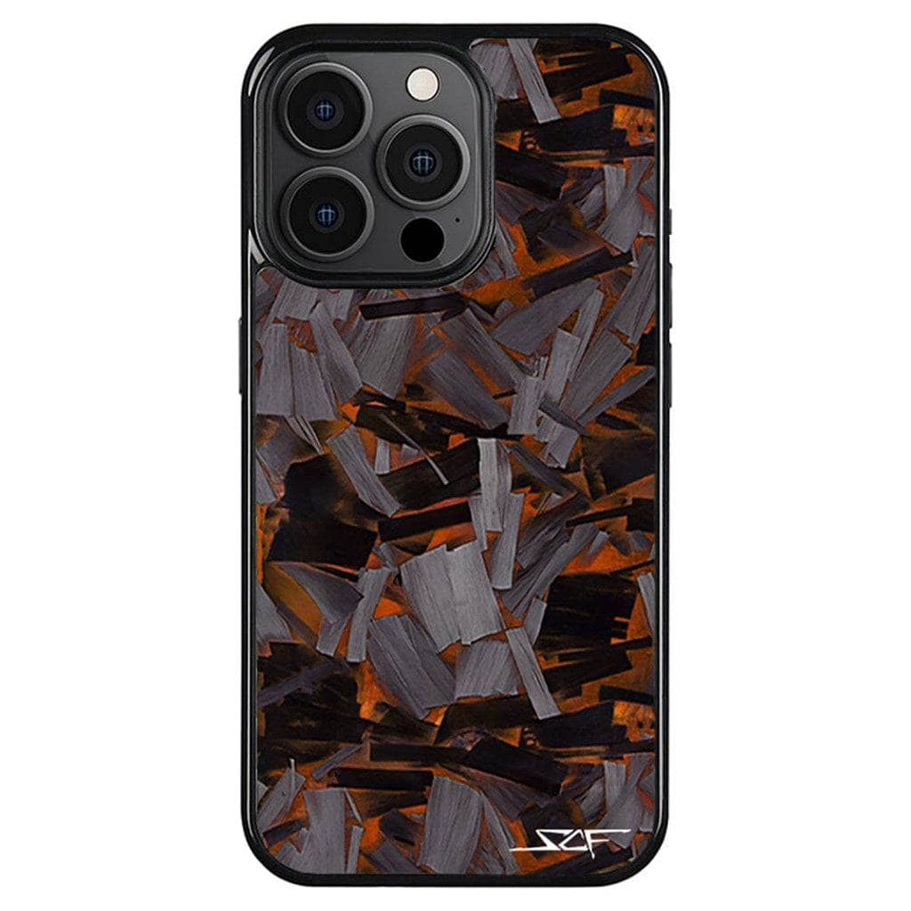 Kies-Motorsports Simply Carbon Fiber Classic Lava Forged iPhone Case