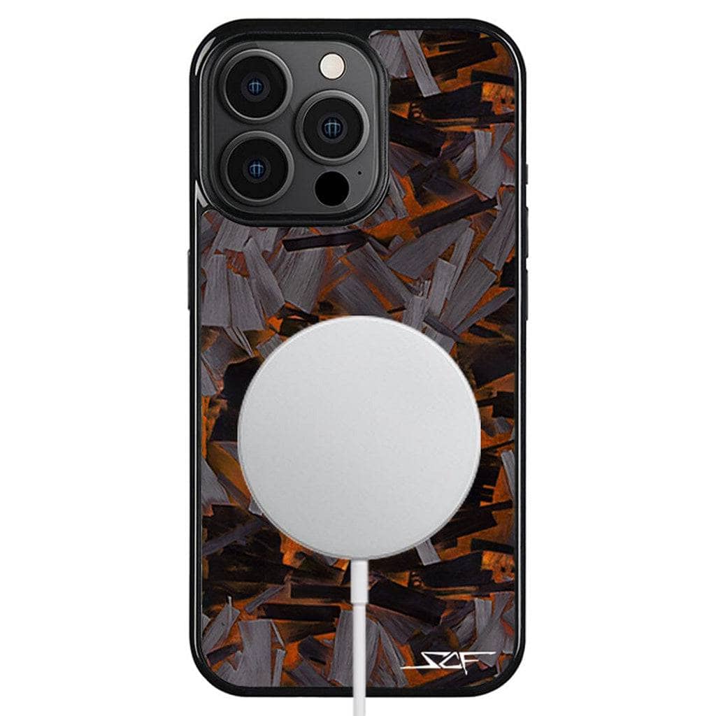 Kies-Motorsports Simply Carbon Fiber Classic Lava Forged iPhone Case