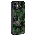Kies-Motorsports Simply Carbon Fiber Classic Lava Forged iPhone Case Green Lava Forged / iPhone 12