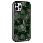 Kies-Motorsports Simply Carbon Fiber Classic Lava Forged iPhone Case Green Lava Forged / iPhone 12 Pro Max