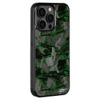Kies-Motorsports Simply Carbon Fiber Classic Lava Forged iPhone Case Green Lava Forged / iPhone 15 Pro Max