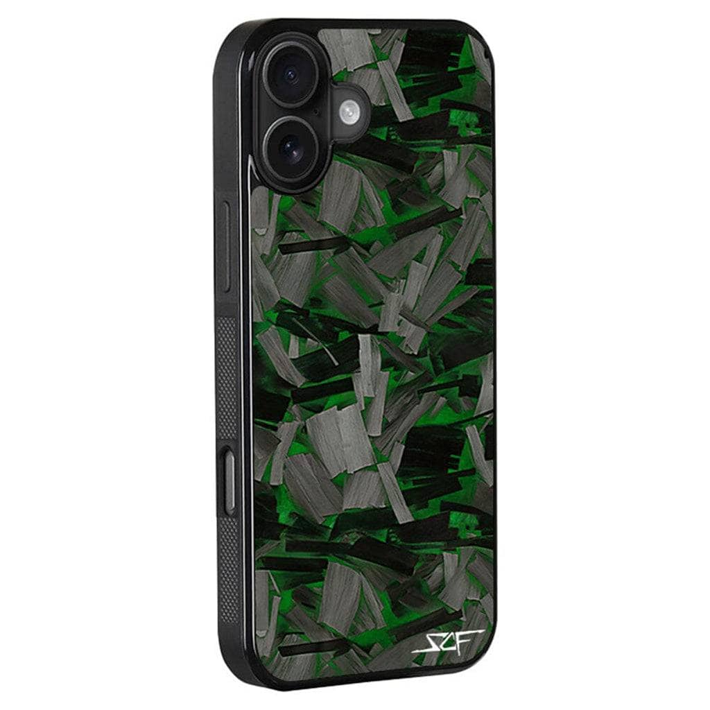 Kies-Motorsports Simply Carbon Fiber Classic Lava Forged iPhone Case Green Lava Forged / iPhone 17